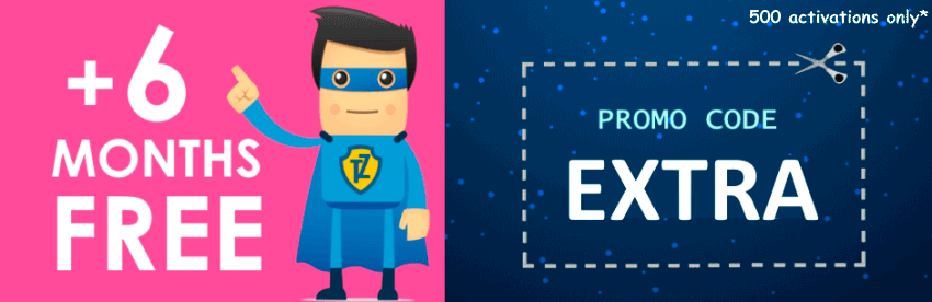 Limited Deal: Get 6 Months Free with a coupon code 'EXTRA'